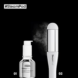 Steampod Soin Lissant - Anti-frizz, Protection Thermique et Brillance